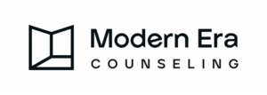 Logo for Modern Era Counseling who offer support around climate emotions