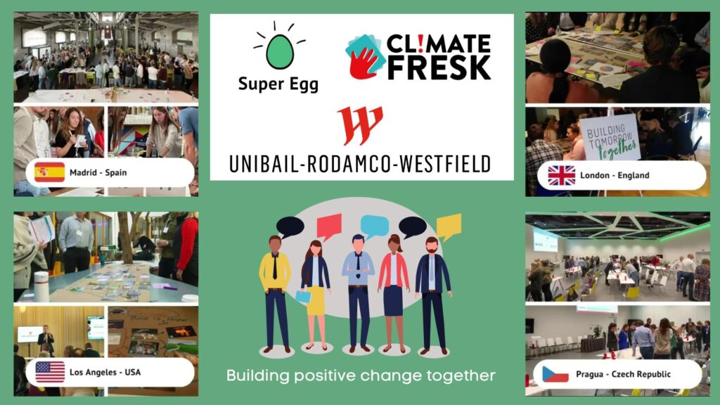 Climate Fresk Super Egg Westfield event